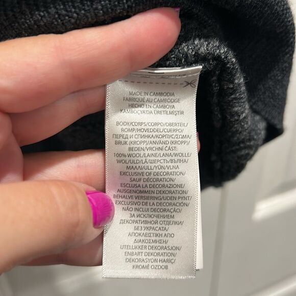 Polo Ralph Lauren Gray Wool Sweater, Size Large - Picture 7 of 8